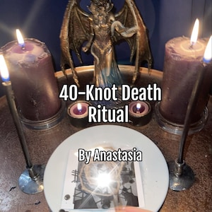40-knot ritual on your enemy, black magic