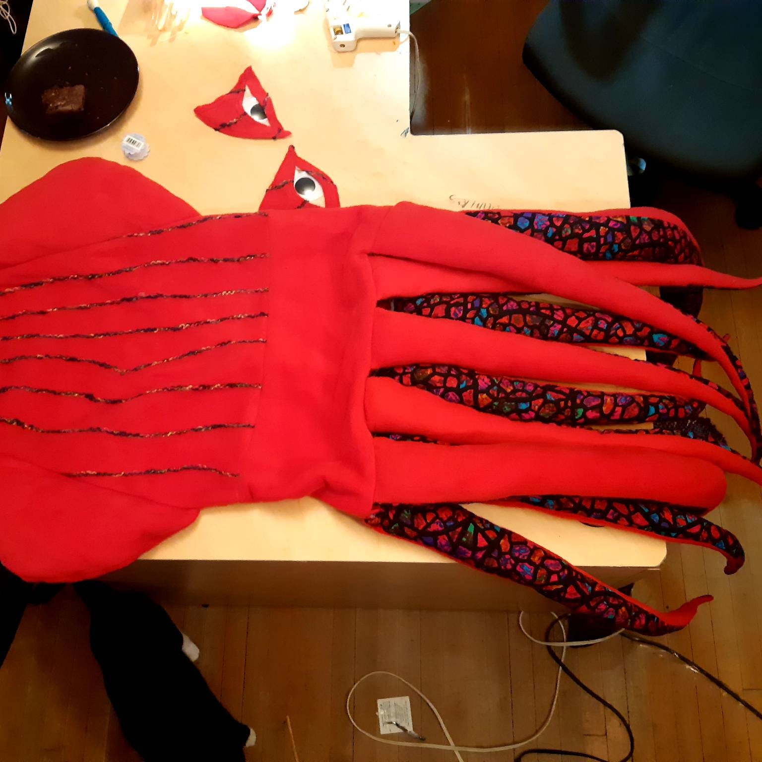 Giant Squid 8� 244 Cm Custom Stuffed Pillow Squid Plushie Giant Squid 8� 244 Cm Custom Stuffed Pillow Squid Plushie