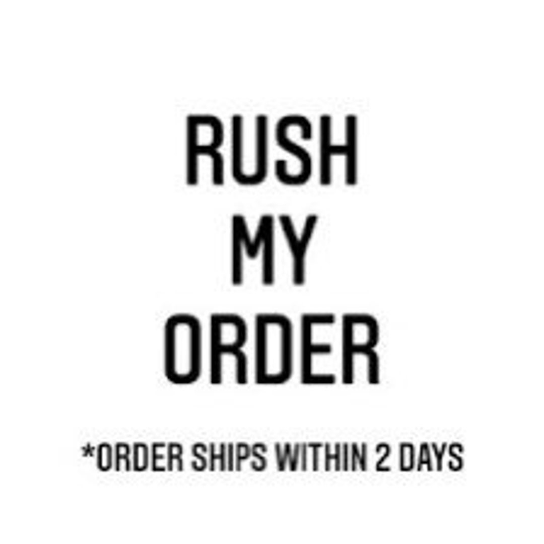Rush Your Order 23 Days Processing Time Etsy