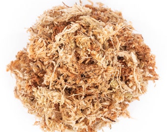 Long Fiber New Zealand Sphagnum Moss, NOT A Compressed Bale, Grade AAA Quality for Propagating