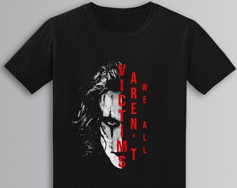 Victims Unisex T-shirt for The Crow and Brandon Lee fans