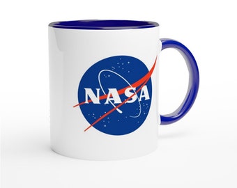 MG673 NASA LOGO Novelty Gift Printed Tea Coffee Ceramic Mug