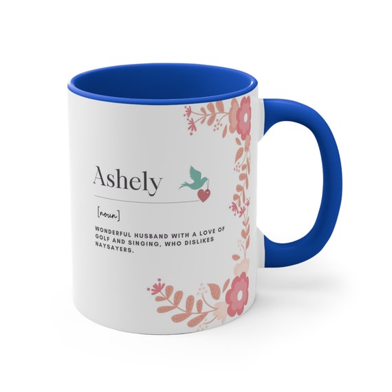 Personalized Name Definition Mug: Custom Meaning Gift