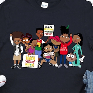 Black History Cartoon, Black History Month Shirt, Black History Shirt, Social justice Shirt, Black heritage shirt, Black Excellence Equality