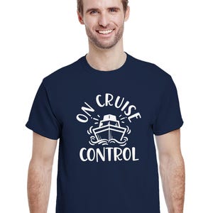Funny Cruise Shirt, On Cruise Control, Relaxed Vacation Mode Shirt, Tropical Getaway T-Shirt, Cruise Ship Apparel, Retirement Cruise Gift