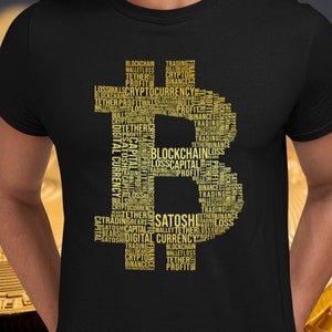 Bitcoin Cryptocurrency Shirt, Crypto Bitcoin Ethereum Shirt, Crypto Shirt, Crypto Gift, Stock Trader Gift, Dogecoin Gift, Ether Gift