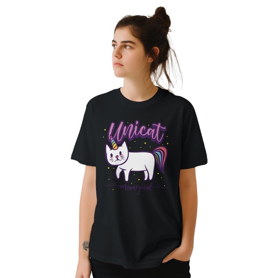 Unicorn Cat T-Shirt Gift Unicorn Cat T-Shirt Gift