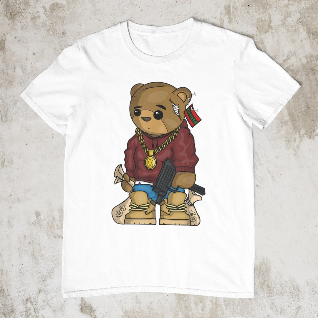 [BEEN TRILL] ★24SS★Horror Drippy Bear Doll Overfit T-Shirt BEEN TRILL] ☆24SS☆Horror Drippy Bear Doll Overfit T-Shirt