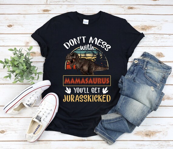 Don't Mess With Mommasaurus Mother Christmas Tshirt Don't Mess With Mommasaurus Mother Christmas Tshirt