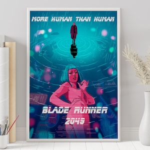 Blade Runner 2049 Poster - Denis Villeneuve - Minimalist Movie Poster - Vintage Retro Art Print - Wall Art Print - Home Decor - Blade Runner
