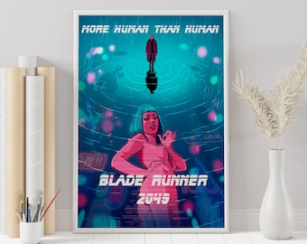 Blade Runner 2049 Poster: Minimalist Movie Art Print