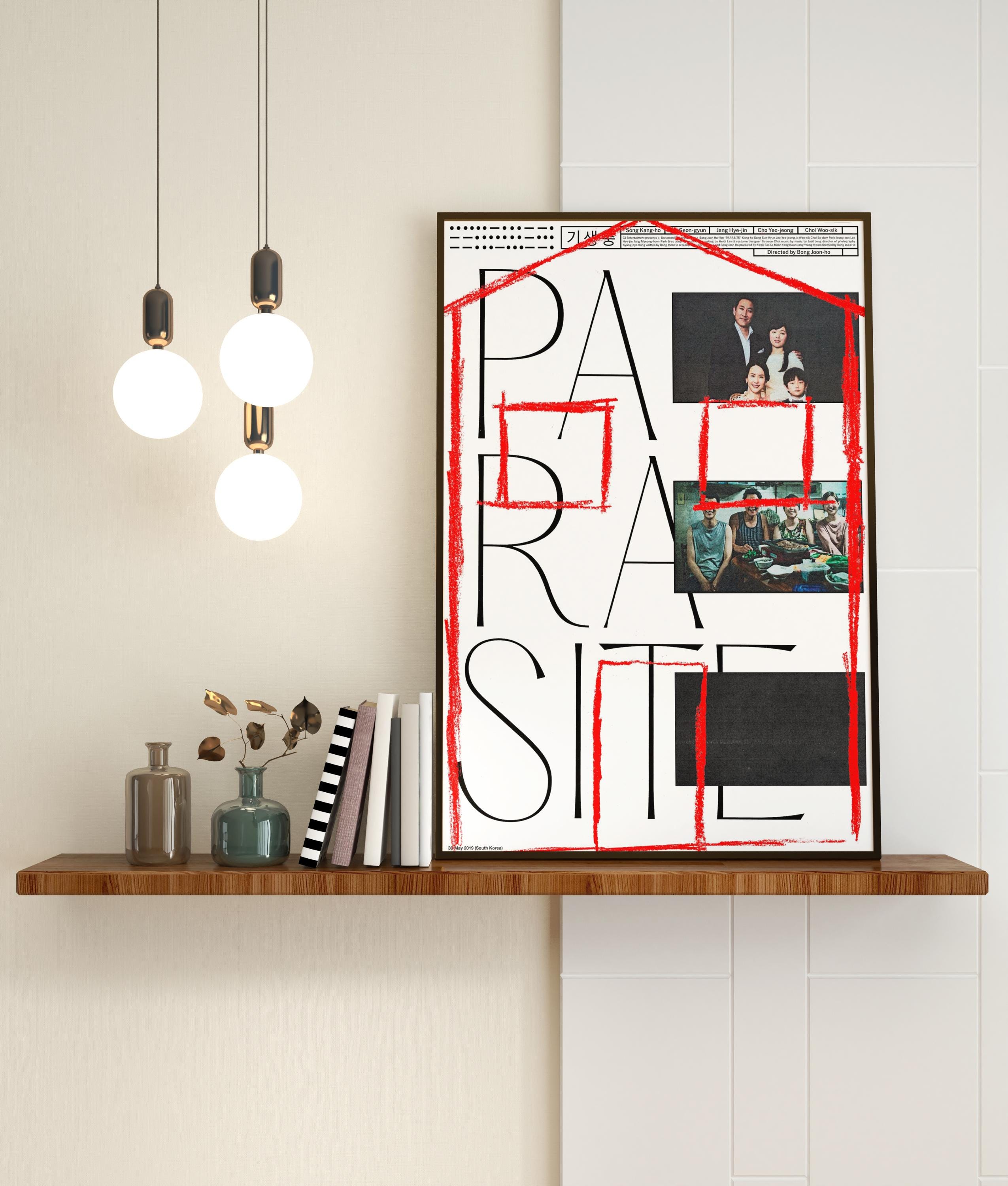 Parasite Movie Poster – Minimalist Wall Art Print - Etsy