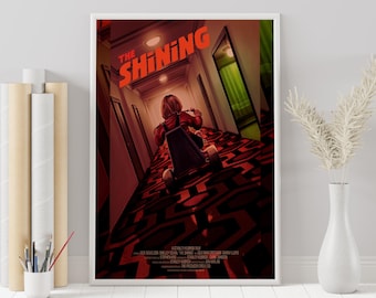 シャイニング』ポスター：スタンリー・キューブリック監督のホラー映画