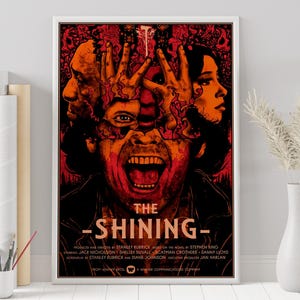The Shining Poster - Stanley Kubrick - Custom Poster - Minimalist Movie Poster - Vintage Movie Poster - Wall Art Print - Home Decor - Gift