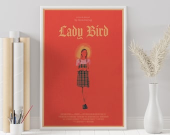 Lady Bird Movie Poster: Greta Gerwig, Minimalist Art Print - Etsy