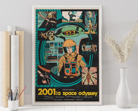 2001 A Space Odyssey Art Style