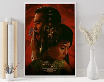 In the Mood for Love Poster: Wong Kar-wai Movie Print