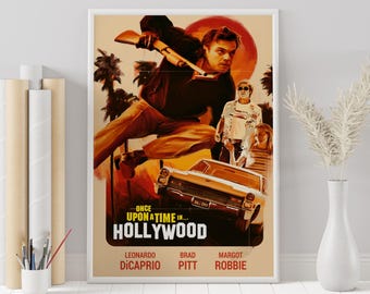 ワンス・アポン・ア・タイム・イン・ハリウッド 2019 ポスター