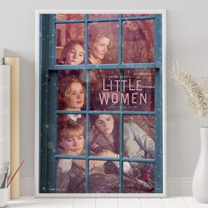 Little Women Movie Poster: Greta Gerwig Film, Minimalist Wall Art