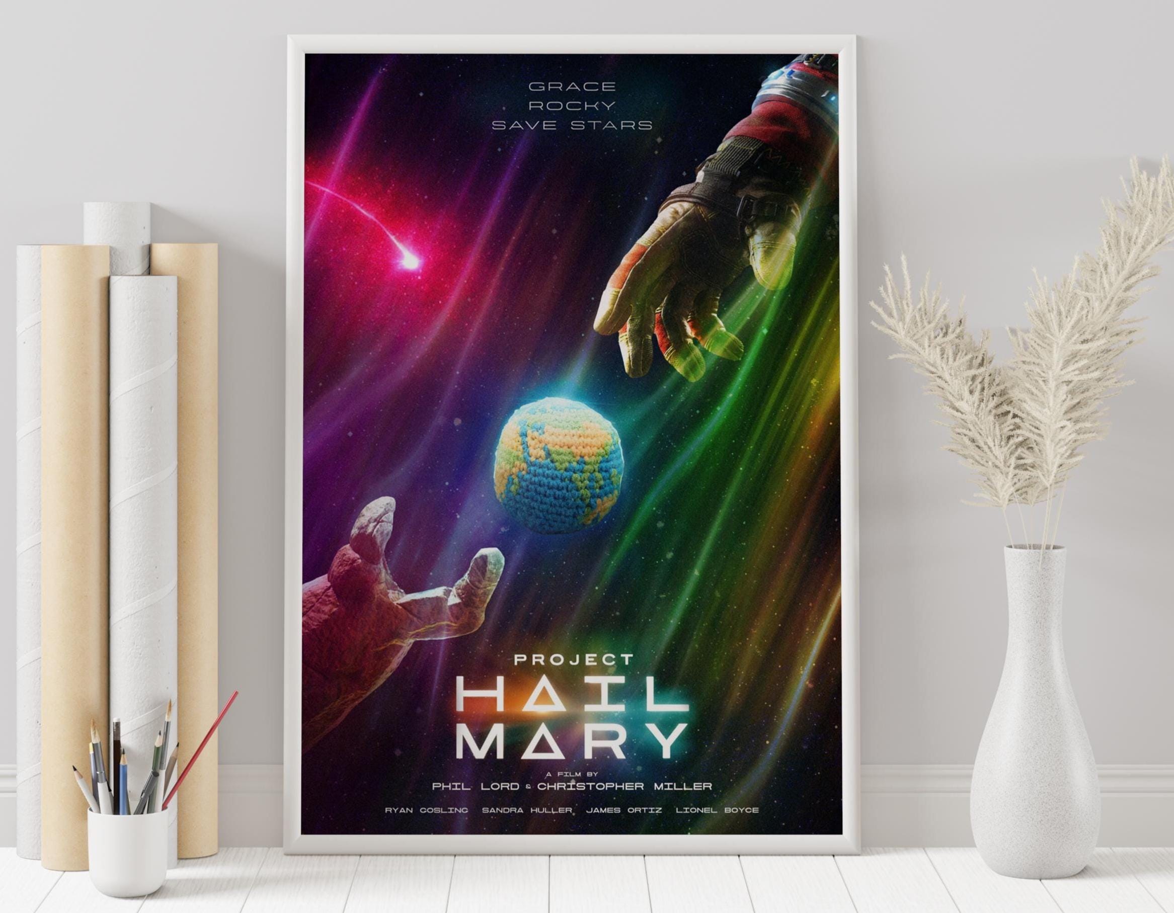 Project hail mary poster - Etsy 日本