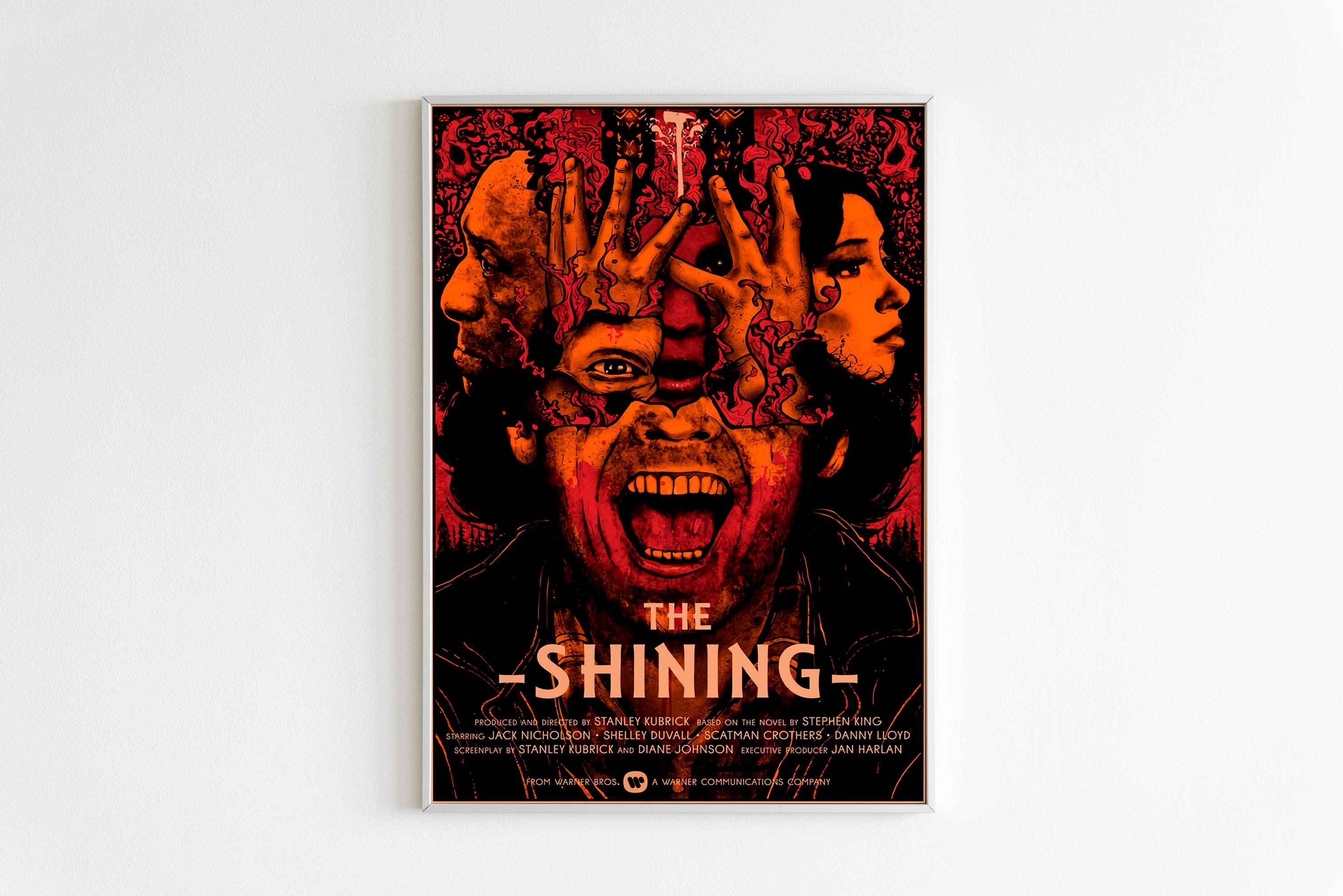 The Shining Movie Poster: Stanley Kubrick Film, Minimalist Wall