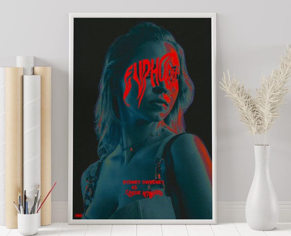 Euphoria TV Series Poster: Minimalist Wall Art Print Australia