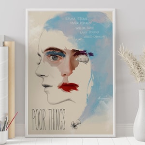 Poor Things Poster - Yorgos Lantimos - Custom Poster - Minimalist Movie Poster - Vintage Movie Poster - Wall Art Print - Home Decor - Gift