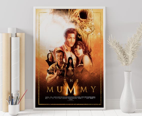 The Mummy Movie Poster: Stephen Sommers Film, Vintage Wall Art