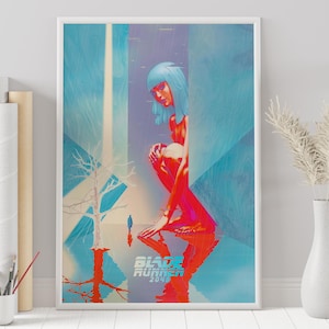 Blade Runner 2049 Poster - Denis Villeneuve - Minimalist Movie Poster - Vintage Retro Art Print - Wall Art Print - Home Decor - Blade Runner