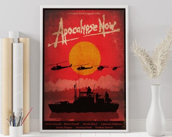 Apocalypse Now Poster: Vintage Movie Art Print