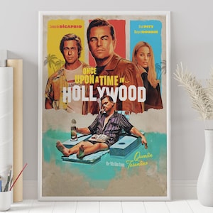 Once upon a time in hollywood movie poster - Etsy 日本