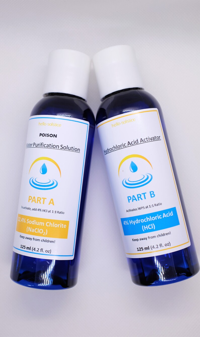 Miracle Mineral Water Purification Solution Sodium Chlorite Etsy UK