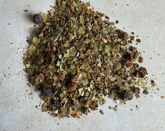 Handmade Herbal Incense Blend: Aset, Isis, Venus - Natural Planetary Magick