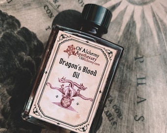 Dragonsblood oil - True Dragon's Blood oil - Dragonsblood oil - D. cinnabari - ritual oil - magick oil - handmade - botanical oil - Midieval