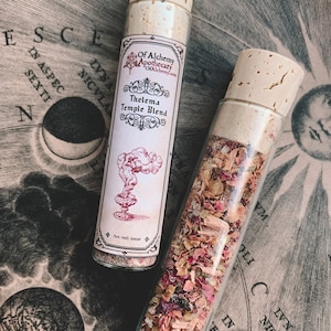 Thelema Incense Blend: Olibanum, Rose, Jasmine, Sandalwood