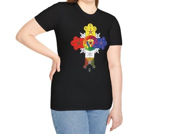 Rose Cross Short-Sleeve Unisex T-Shirt Hermetic order of the Golden Dawn