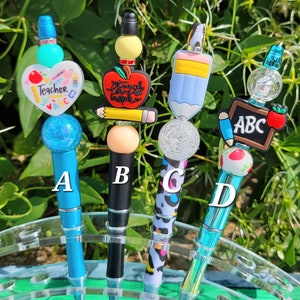 Pens / Teacher Pens / Beaded Pens / Ballpoint Pens / Refillable Pens