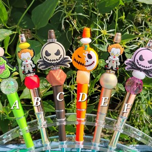 Pens / Halloween Pens / Beaded Pens / Ballpoint Pens / Refillable Pens