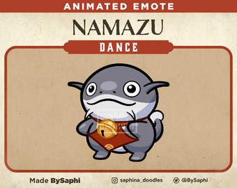 FFXIV Namazu Dance Animated Emote | Twitch, Discord, etc.