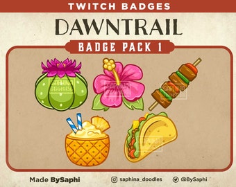 FFXIV Dawntrail Badge Pack 1 | Twitch