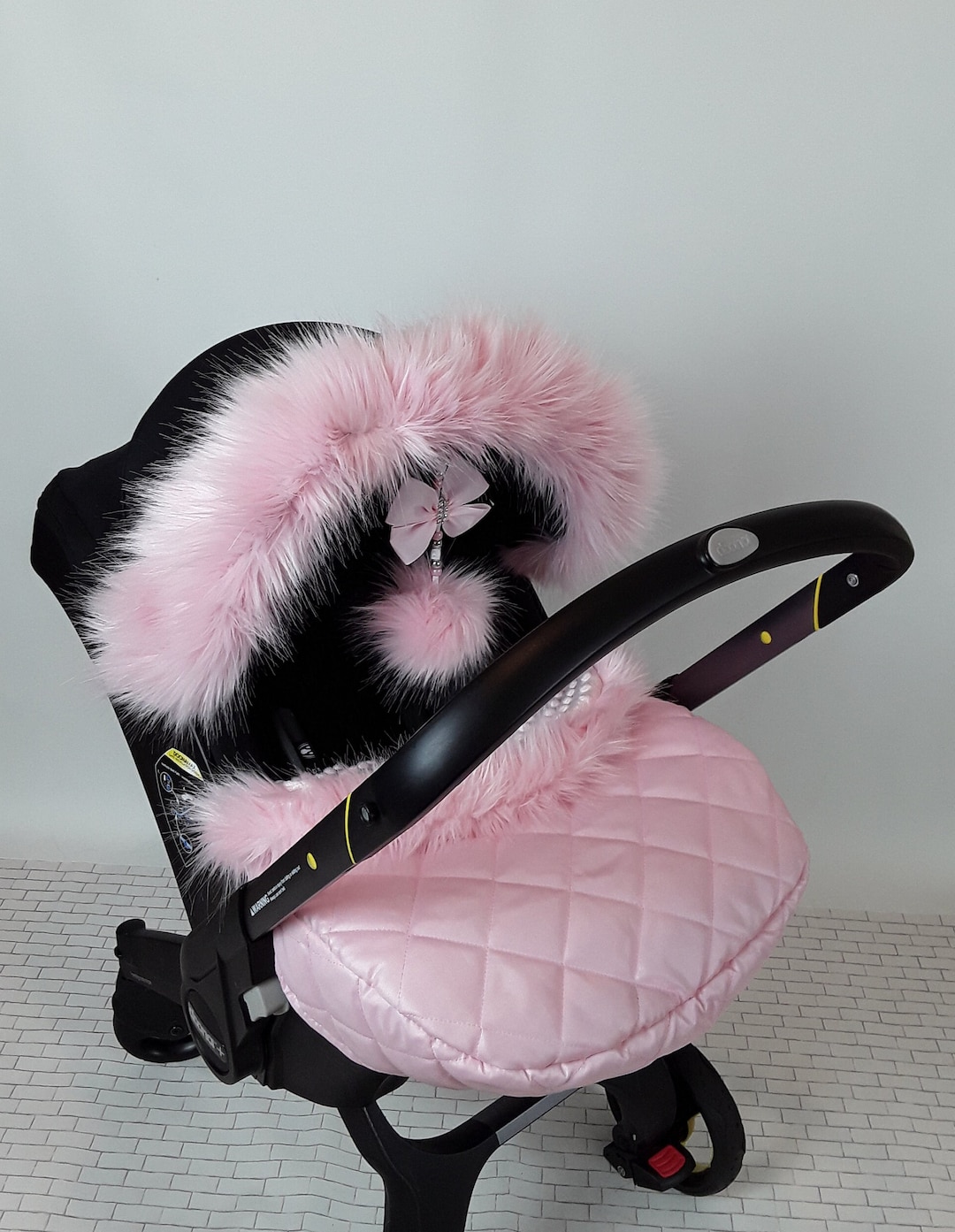 Doona Car Seat Stroller Doona Winter Kit in LUXURY Baby Pink Etsy UK