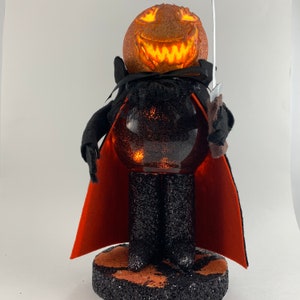 Halloween Glass Headless Horseman