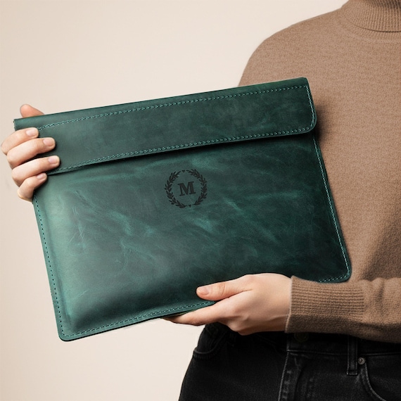 Leather laptop bag, custom gift for her, womens personalized laptop case, leather bag, womens laptop bag, womens bag