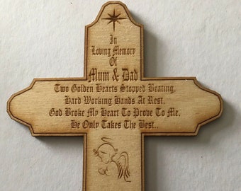 Memorial Cross Grave Marker