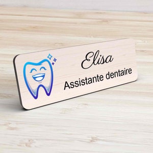 Coussin Personnalisé Pattern Dentaire - Dent et dentifrice