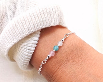 Libra bracelet • Zodiac Bracelet • Star Sign Jewellery • Astrology bracelet • Zodiac Jewellery • Birthstone jewellery • Silver Bracelet