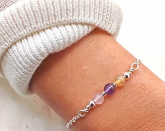 Sagittarius bracelet • Zodiac Bracelet • Star Sign Jewellery • Astrology bracelet • Zodiac Jewellery • Birthstone jewellery Silver Bracelet