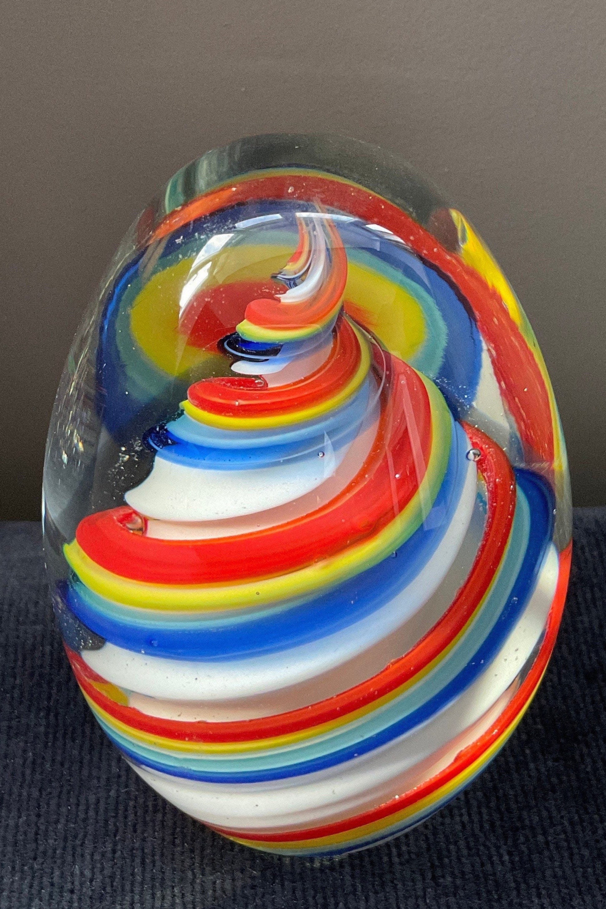 Glass Paperweight Ges for sale Only 2 left at 70