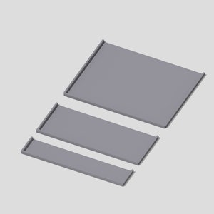 25mm Square Base 5x1, 5x2, 5x3, 5x4, 5x5 Movement Trays - 3d Printed