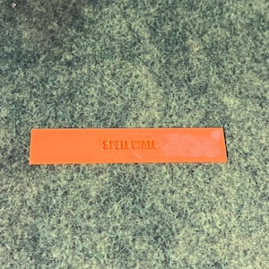 Warmachine Spell Wall Template - 3d Printed